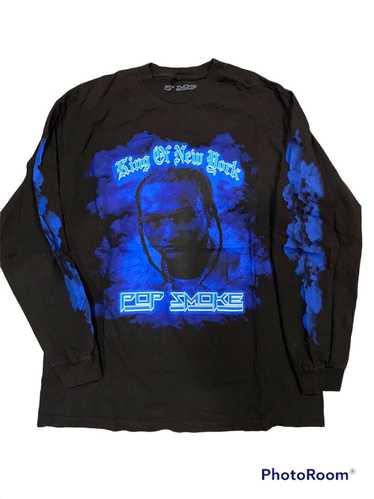 VLONE, Shirts, Pop Smoke X Vlone Faith King Of New York Bootleg Double  Sided Hoodie Sweatshirt