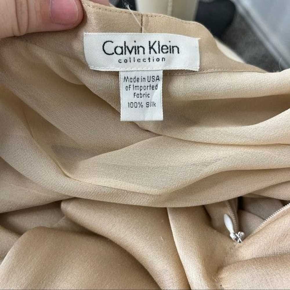 Calvin Klein Calvin Klein Collection Silk Trousers - image 5