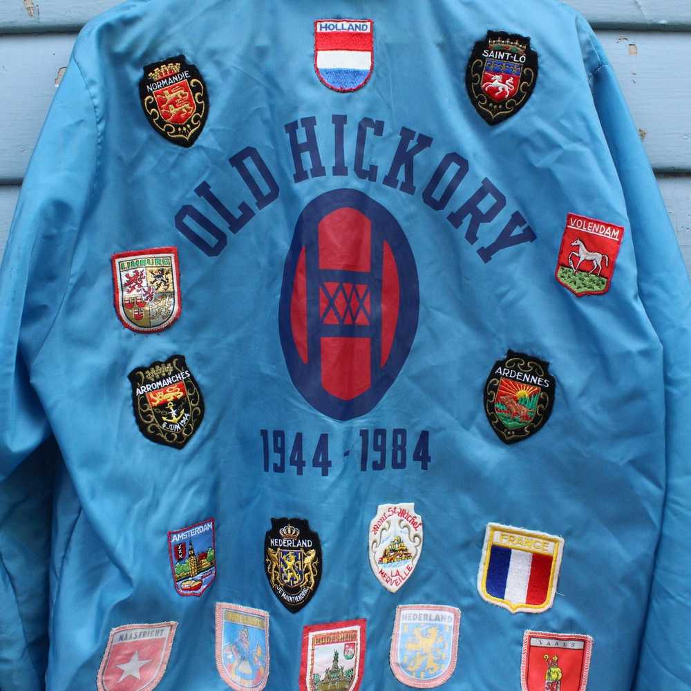 Vintage Vintage 80s Military Souvenir Patch Jacke… - image 5