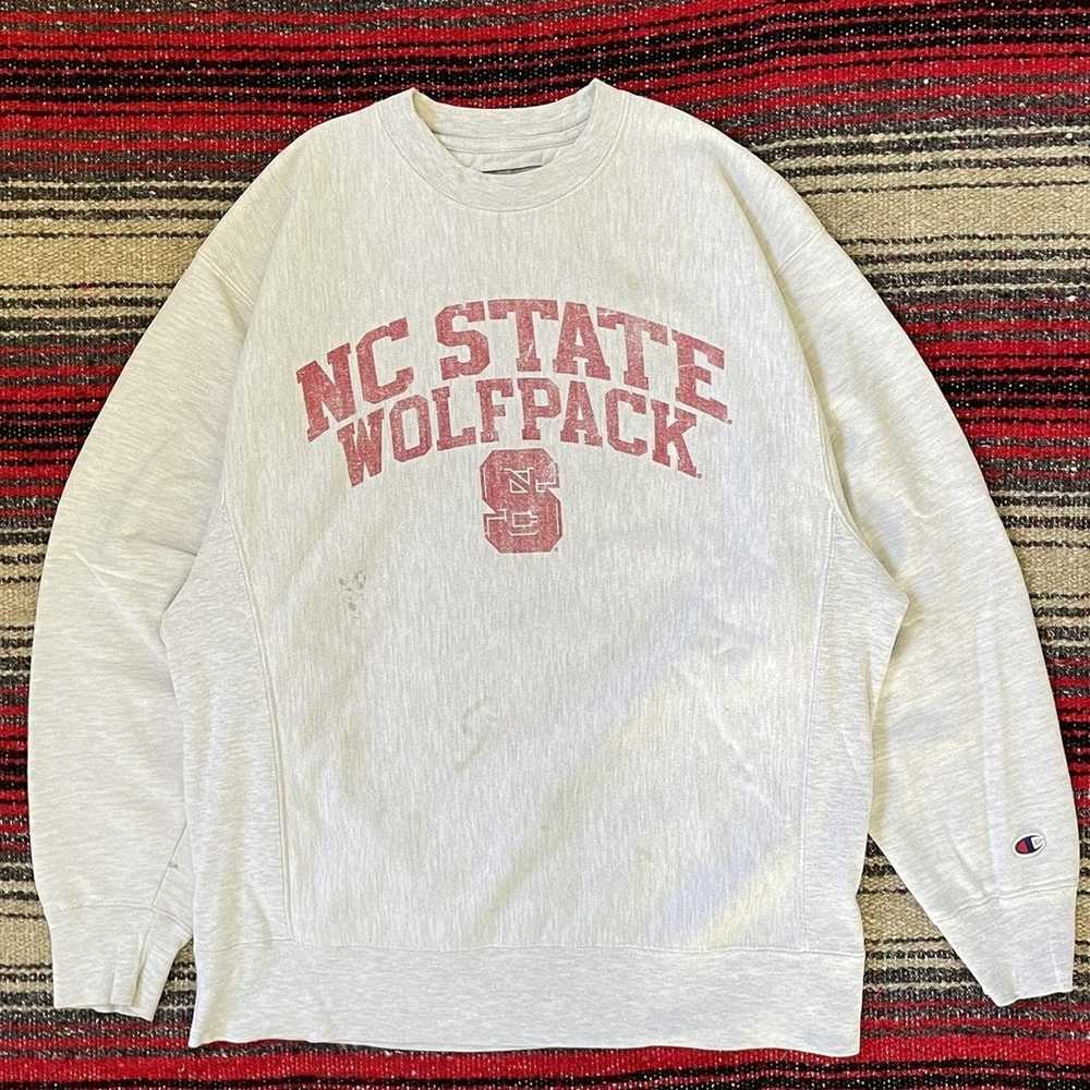 Champion Vintage NC State Champion Reverse Weave - image 1