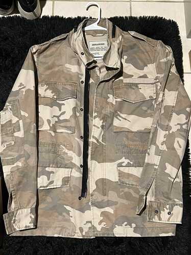 Men's Digi Desert Camo Leather Jacket (XL-US44/EU54)