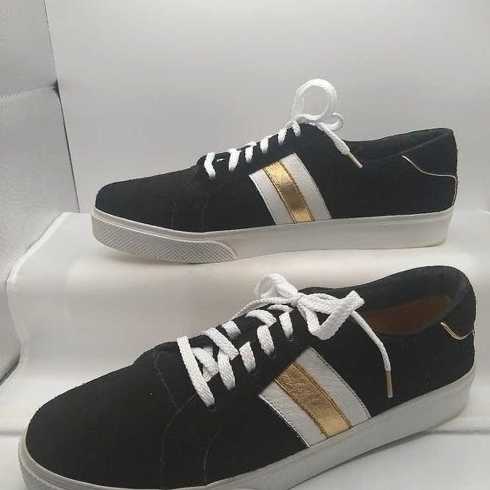 Other KAANAS Black Suede Lace Up Sneakers - image 4