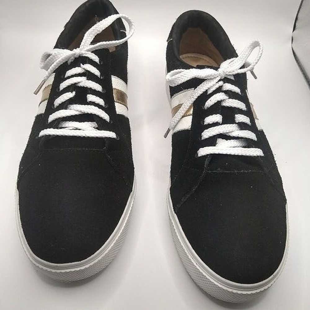 Other KAANAS Black Suede Lace Up Sneakers - image 6