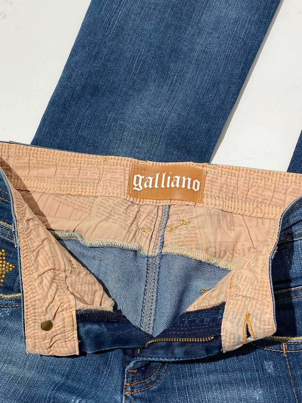 John Galliano John Galliano vintage blue jeans - image 7