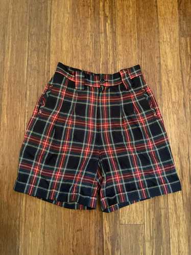 Vintage Vintage 80s Plaid Shorts