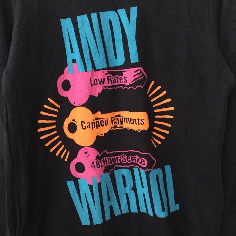 Andy Warhol × Band Tees × Uniqlo Andy Warhol Long… - image 4