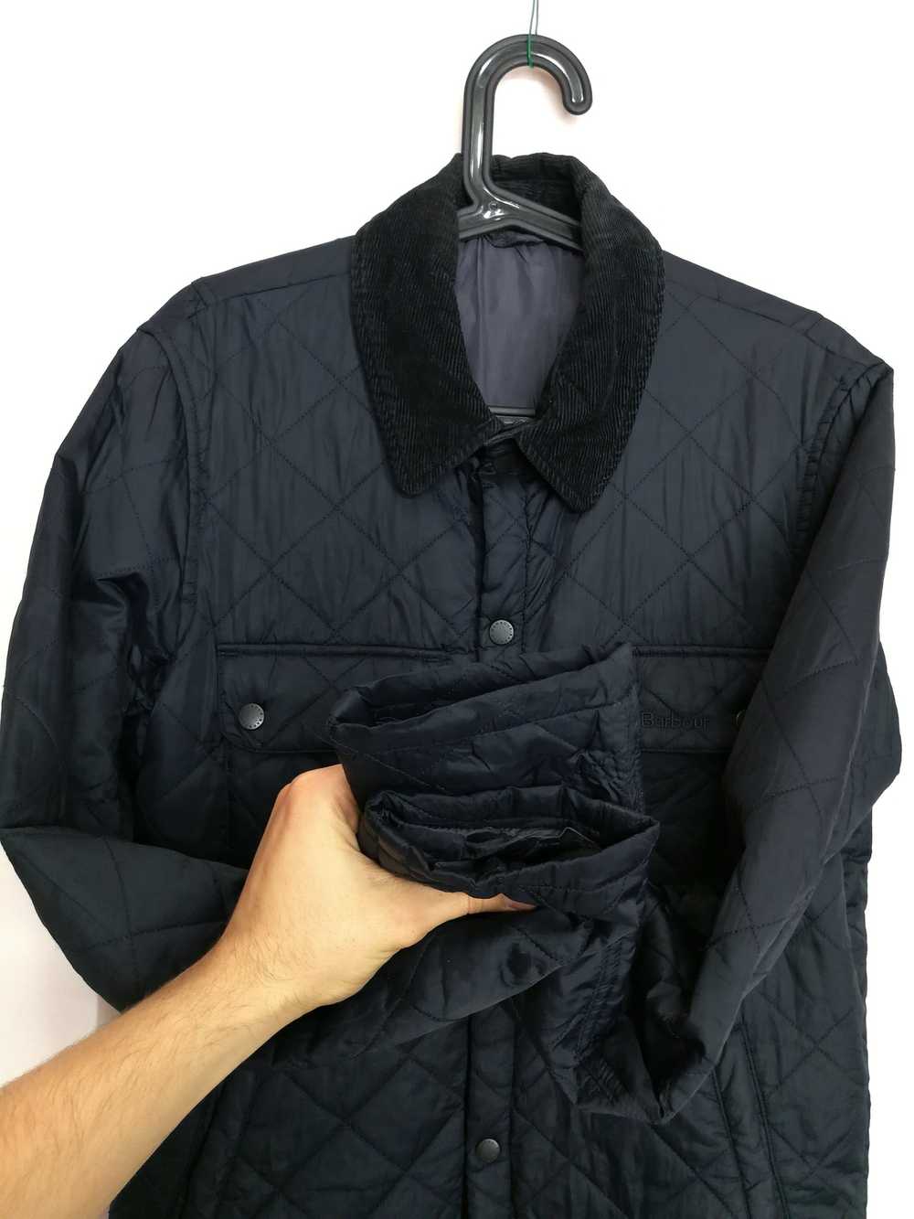 Barbour Barbour Quilt Jacket Akenside Black - image 8