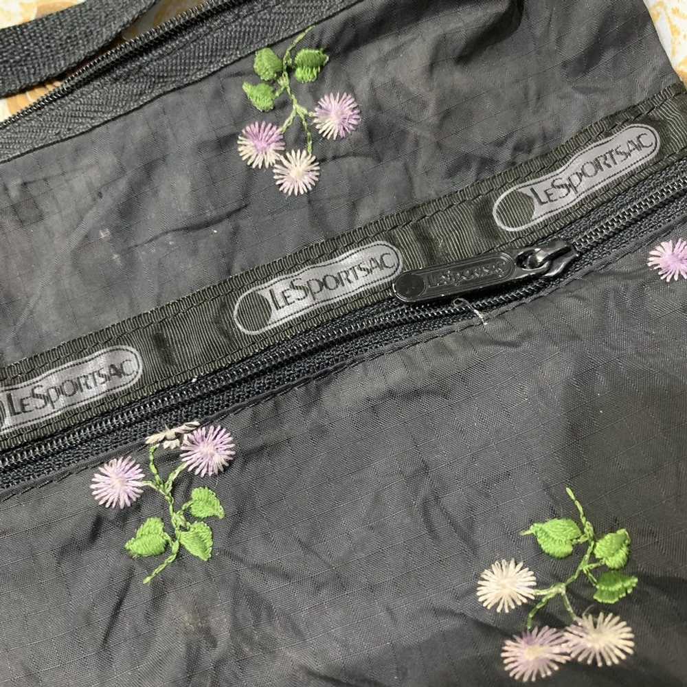 Bag × Lesportsac Shoulder bag lesportsac black co… - image 6