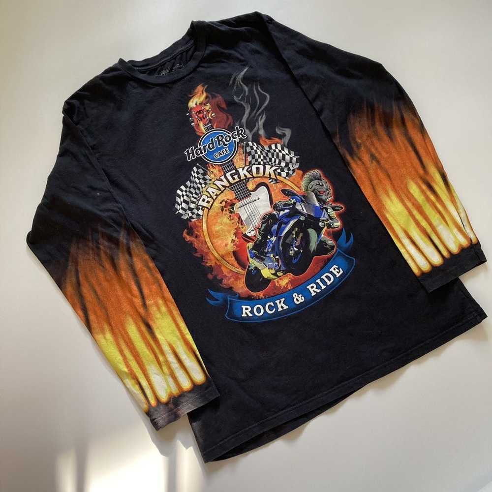 Hard Rock Cafe × Racing × Vintage hard rock bangk… - image 1