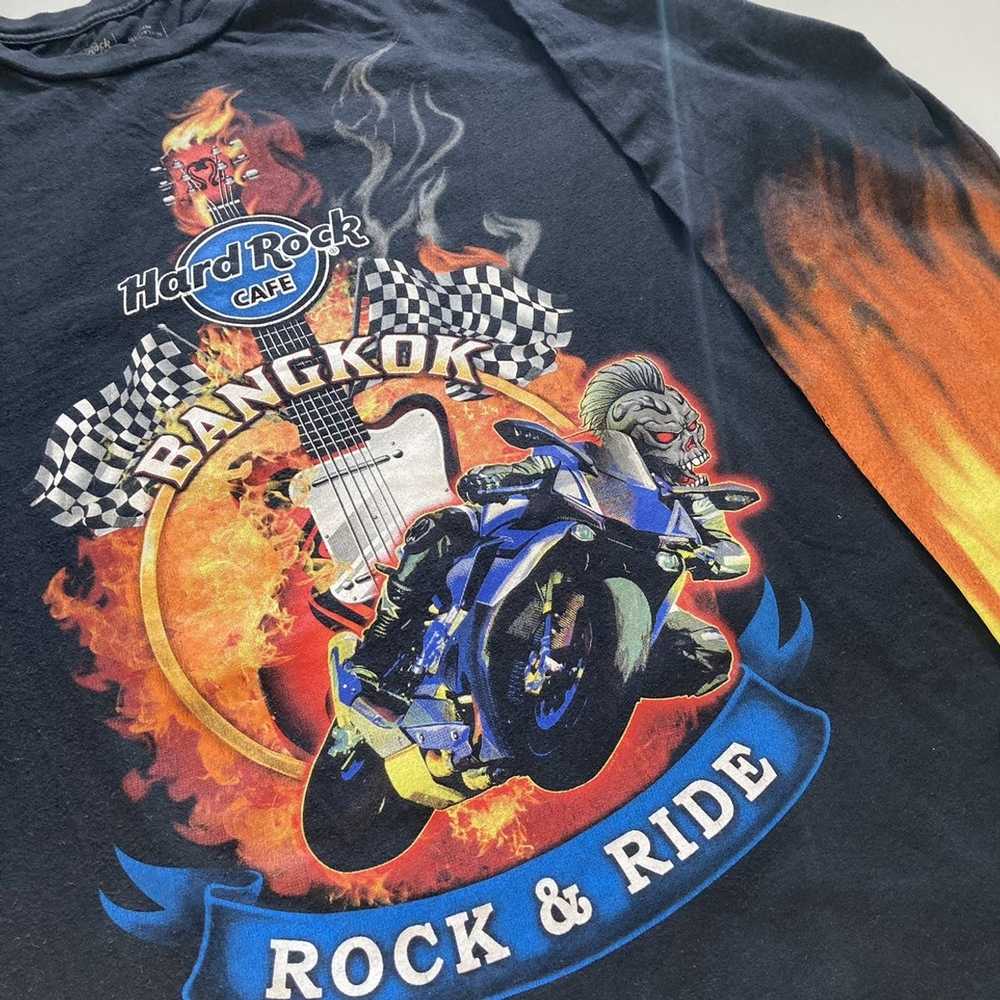 Hard Rock Cafe × Racing × Vintage hard rock bangk… - image 3