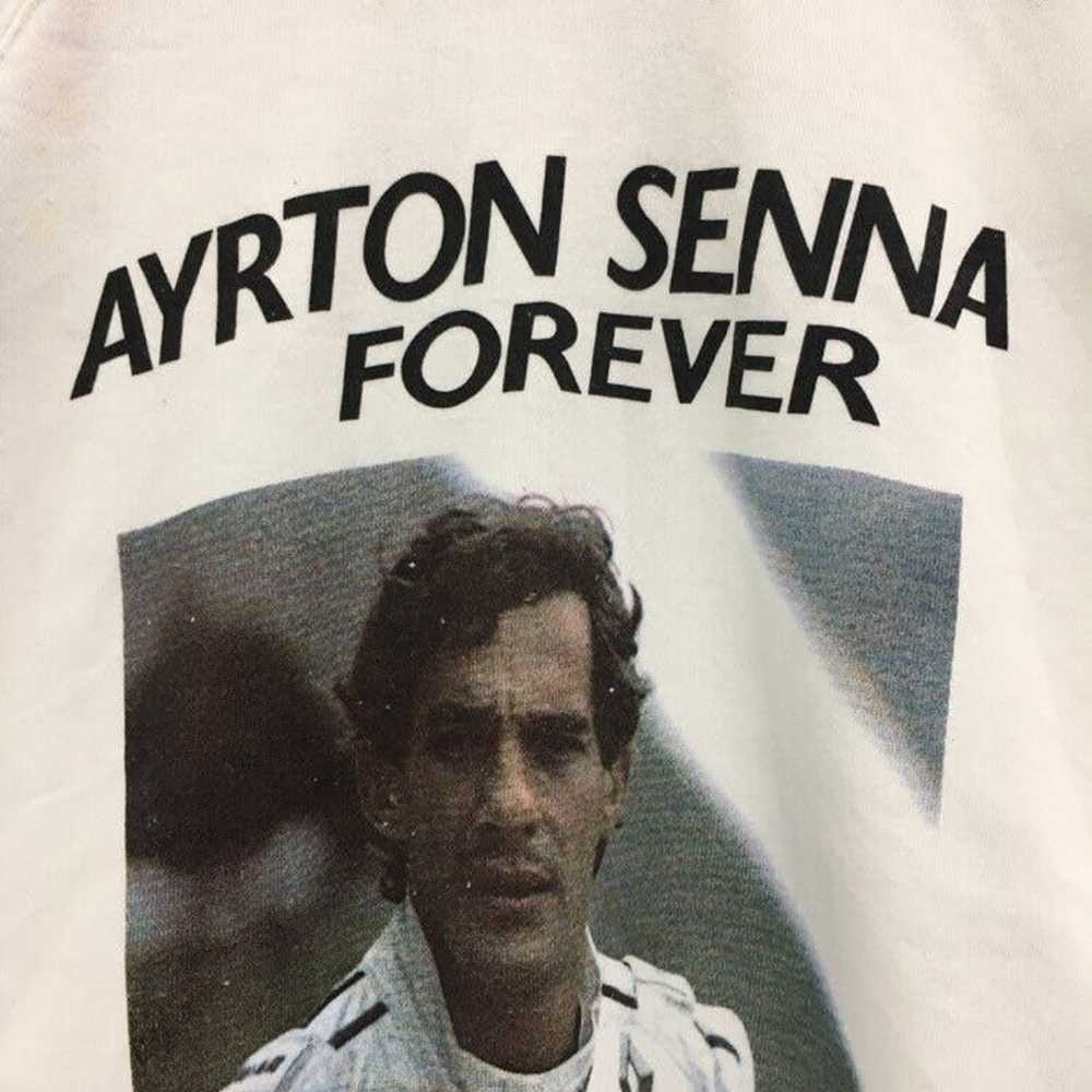 Vintage Vintage Ayrton Senna Memorial Crewneck Bi… - image 7
