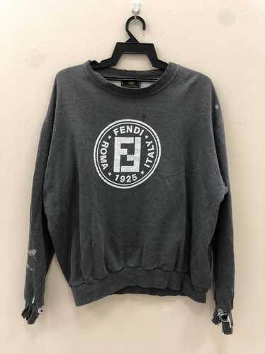 Fendi × Italian Designers Distressed Sweatshirt FE