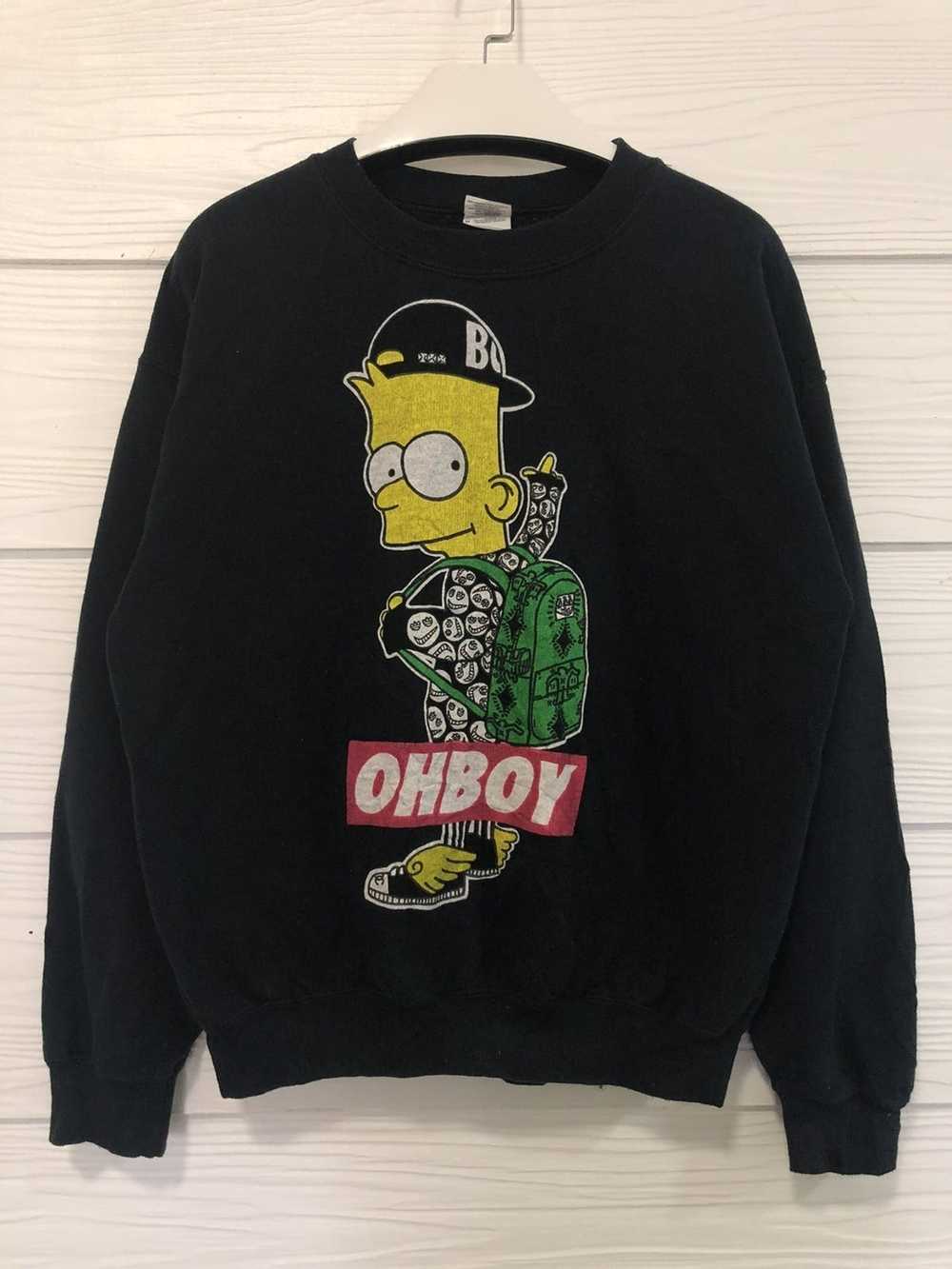 The Simpsons × Vintage Bart Simpson Paody Nike Adidas… - Gem