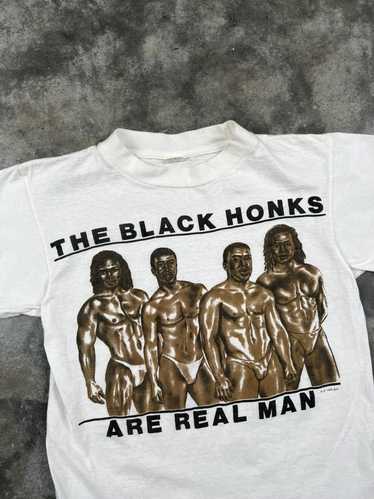 Vintage " The Black Honks Are Real Men " Vintage S