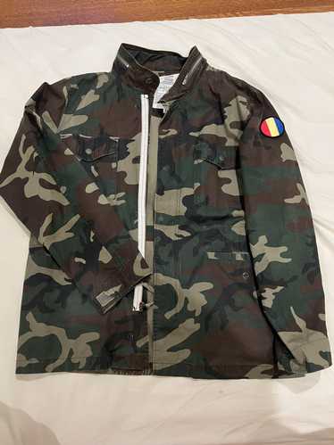 Supreme M65 Camo Military Jacket Belgium Patch