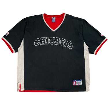 Vintage 90s Chicago Bulls Warm Up Shooting Shirt - L