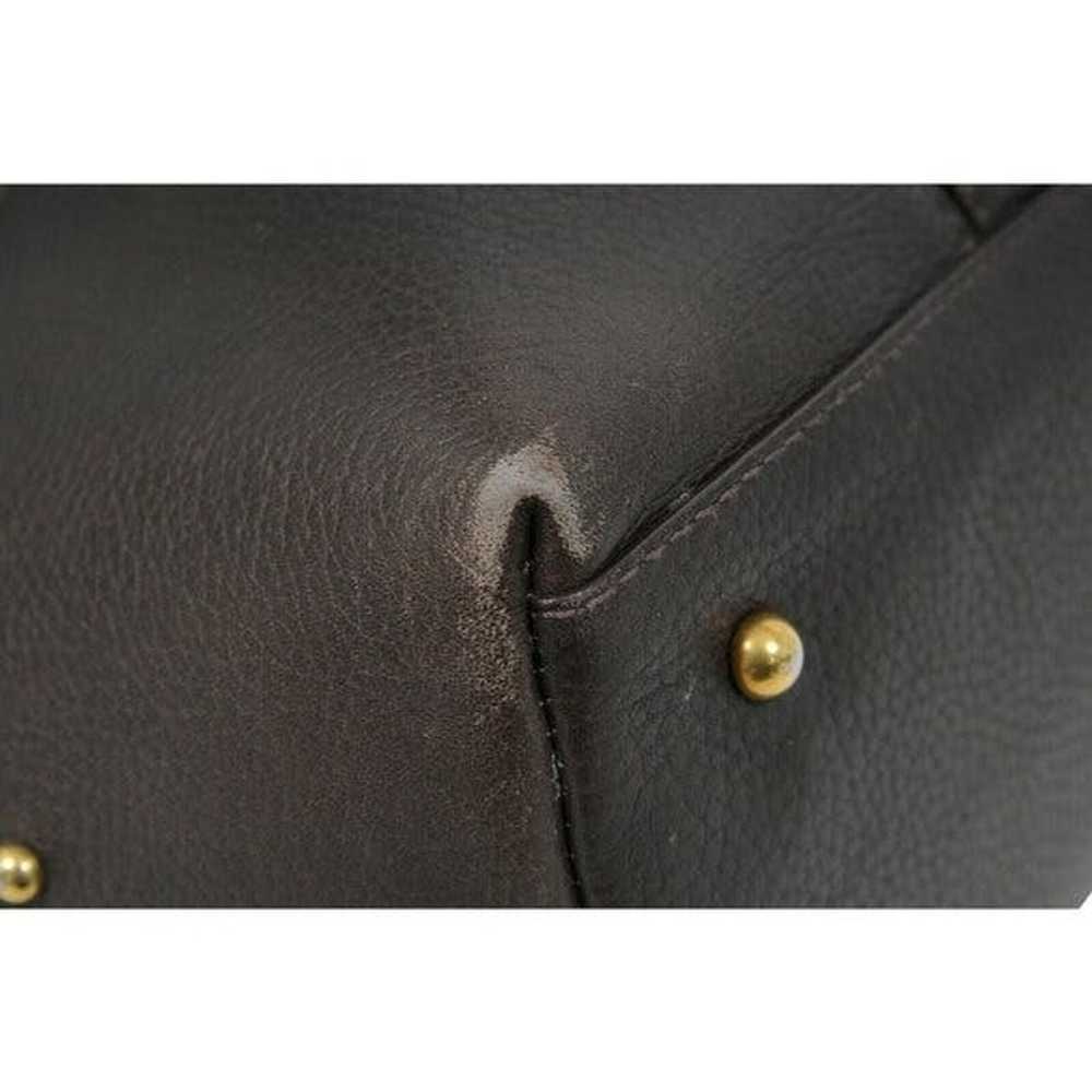 Dolce & Gabbana D-Ring Shoulder Tote Bag Espresso… - image 7