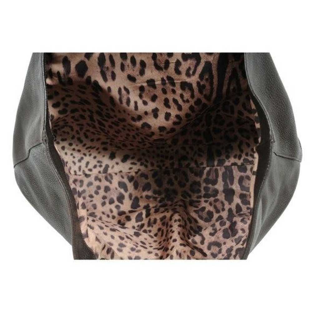 Dolce & Gabbana D-Ring Shoulder Tote Bag Espresso… - image 9