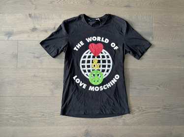 Moschino mens black t-shirt - Gem