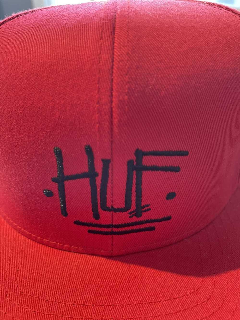 Huf × Streetwear × Stussy Stussy X Huf Snapback - image 3