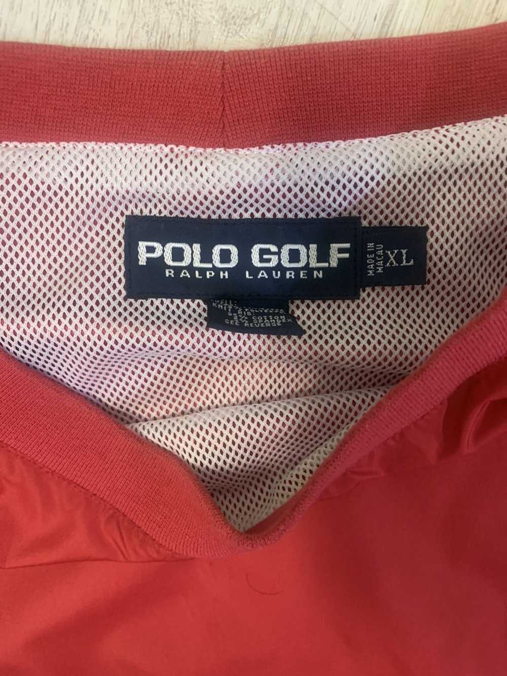Polo Ralph Lauren Vintage Polo Golf Windbreaker s… - image 4