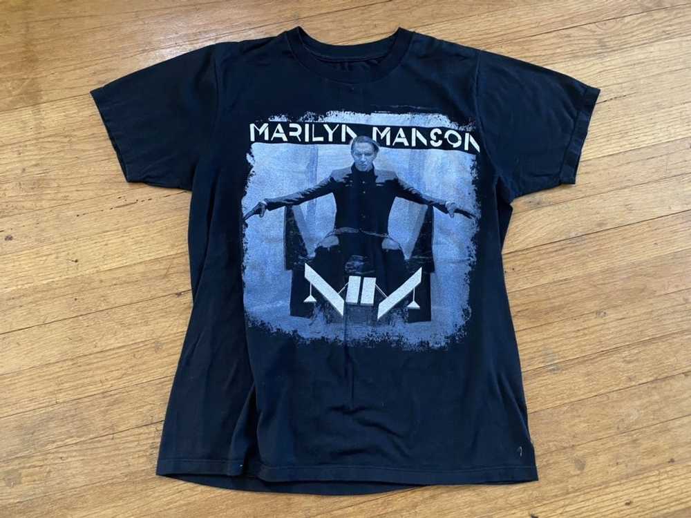 Band Tees × Marilyn Manson × Vintage 2015 Marilyn… - image 3