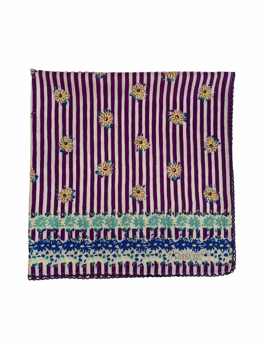 Anna Sui Anna Sui Scarf Handkerchief Neckerchief … - image 3