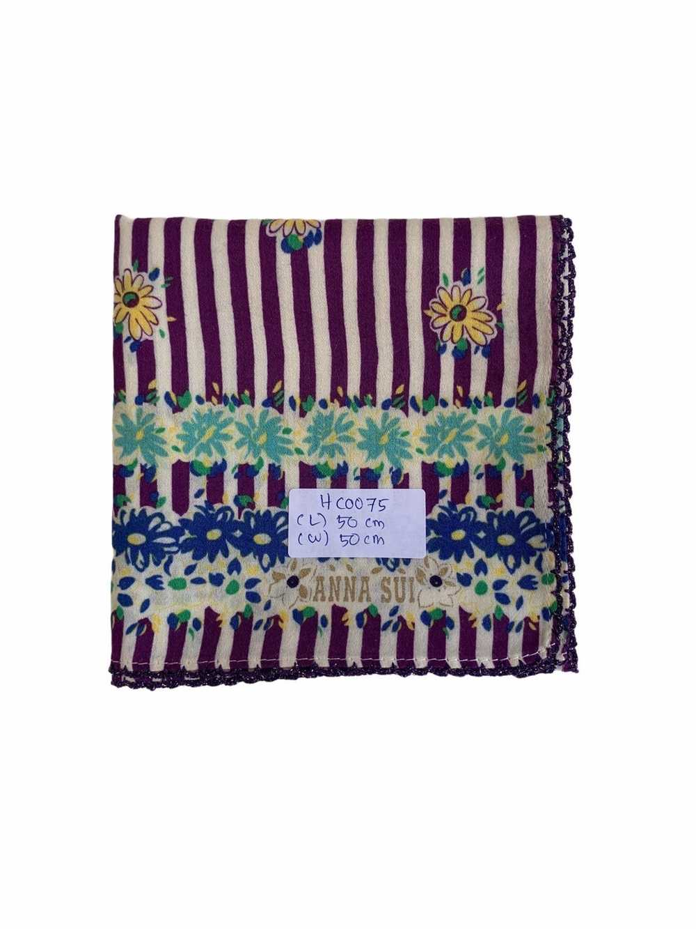 Anna Sui Anna Sui Scarf Handkerchief Neckerchief … - image 5