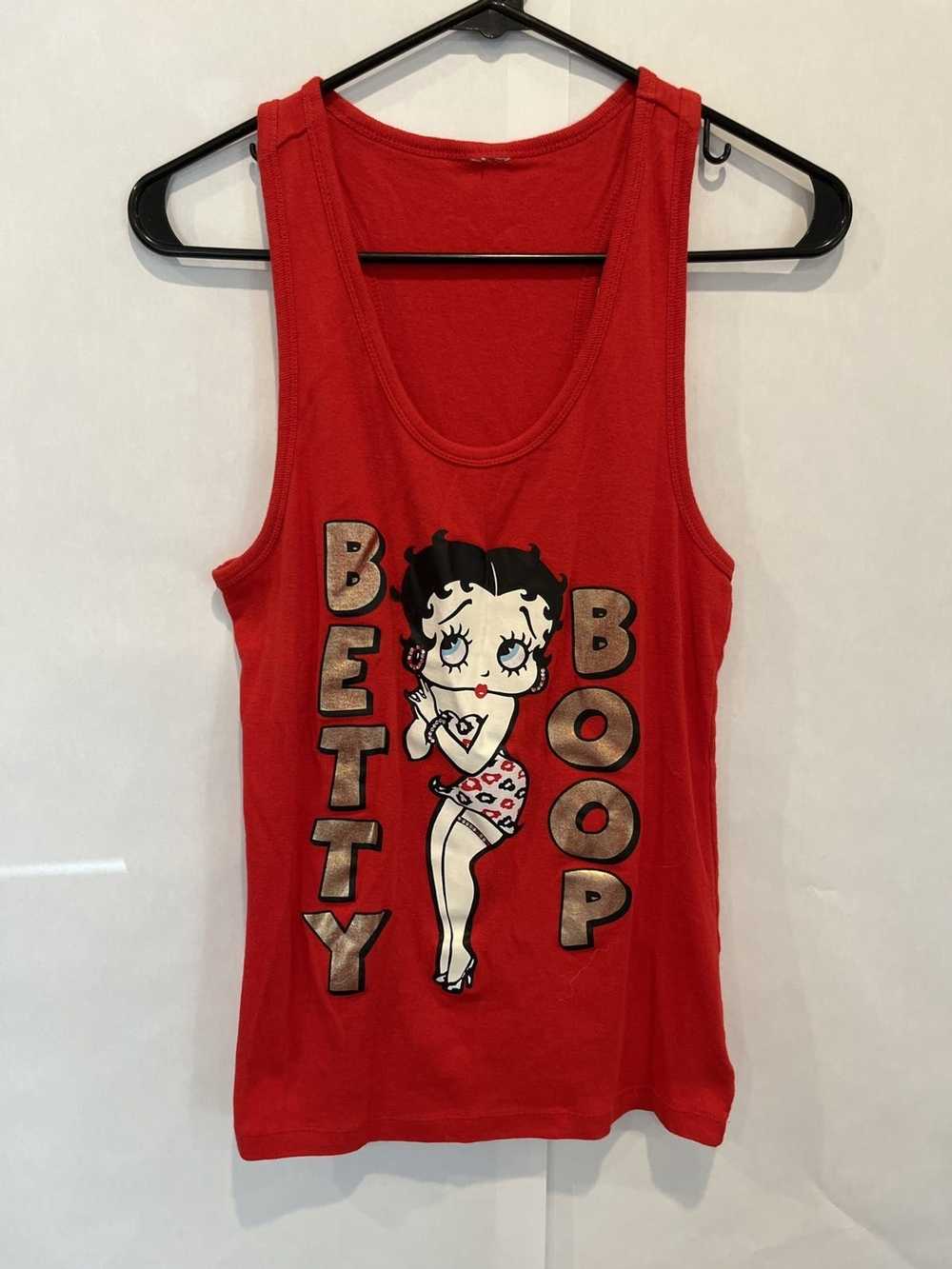 Streetwear × Vintage Retro Y2K Betty Boop tank top - image 1