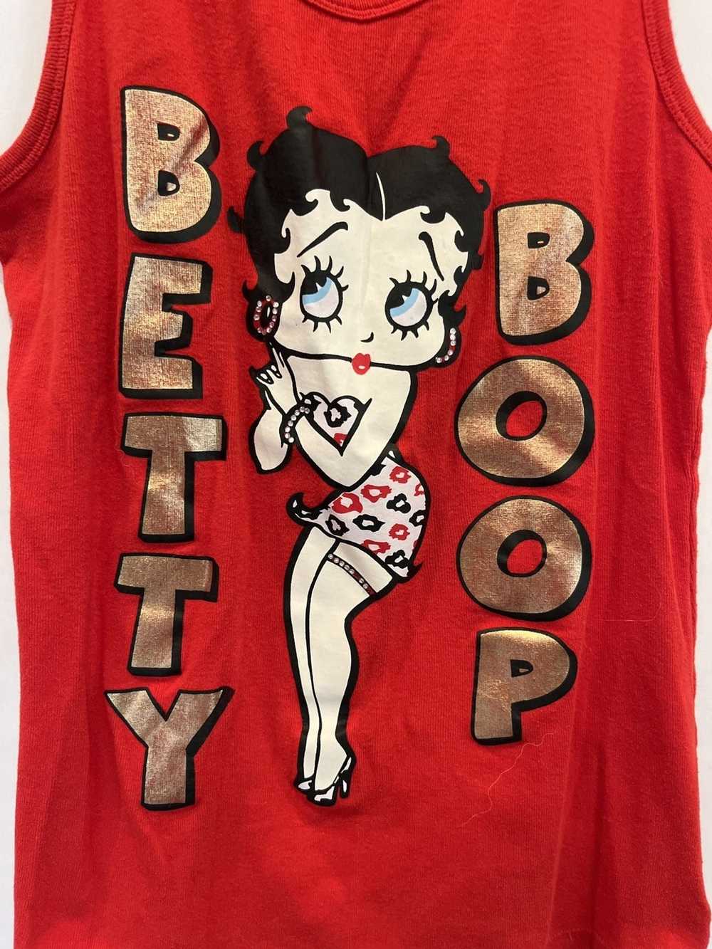 Streetwear × Vintage Retro Y2K Betty Boop tank top - image 2