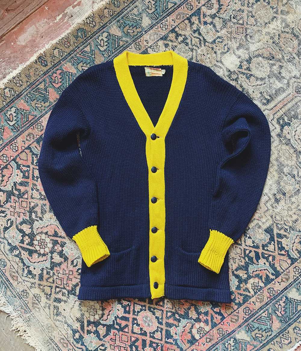 Vintage Minuteman Sportswear Varsity Sweater - image 1