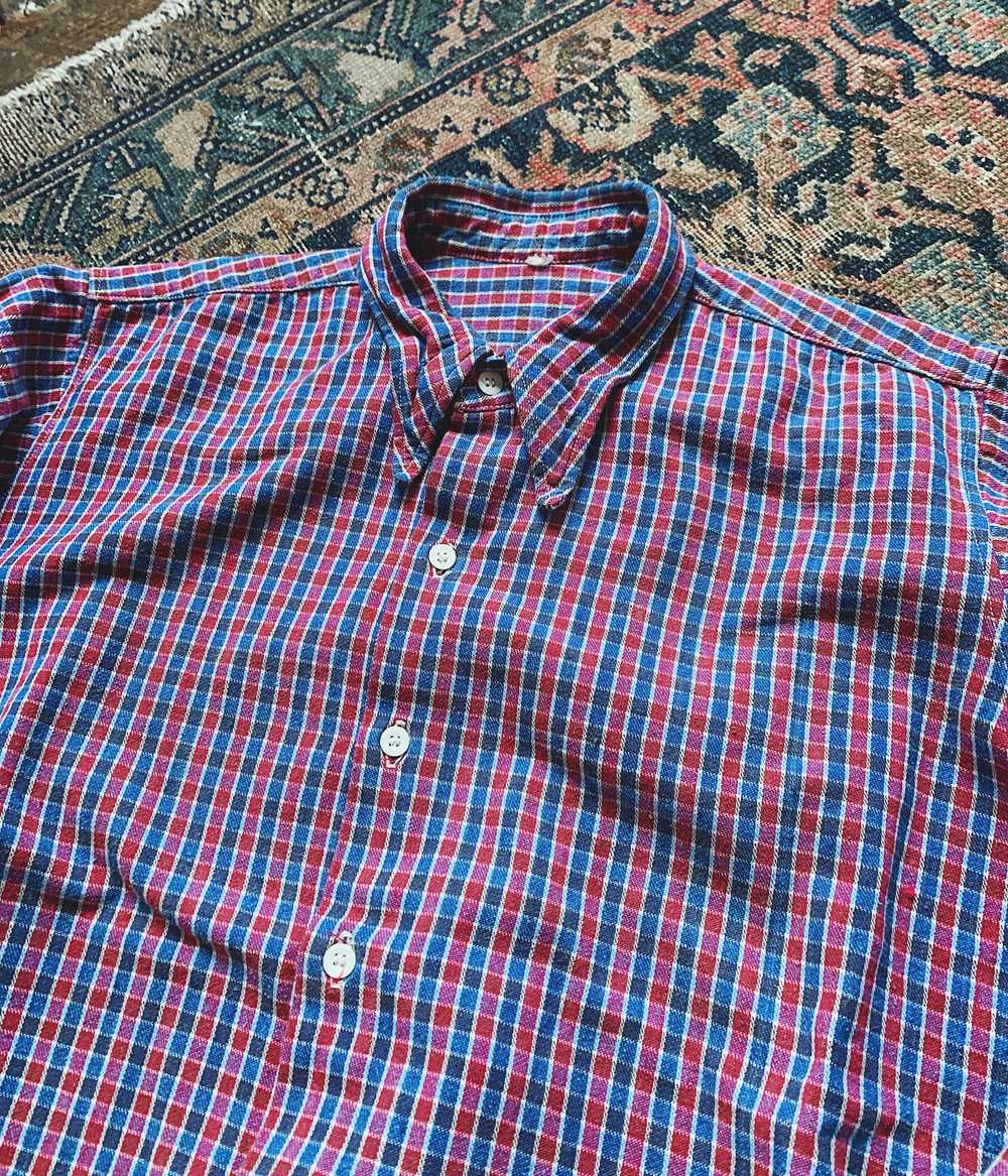 Vintage Early Pullover Flannel Shirt - image 2