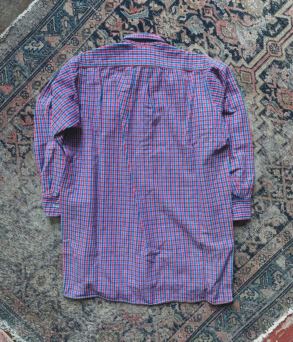 Vintage Early Pullover Flannel Shirt - image 3