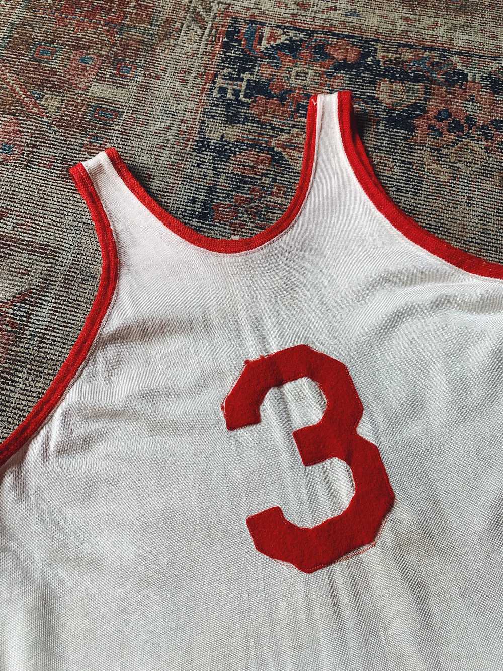 Vintage “P.C.L.” Basketball Jersey - image 4
