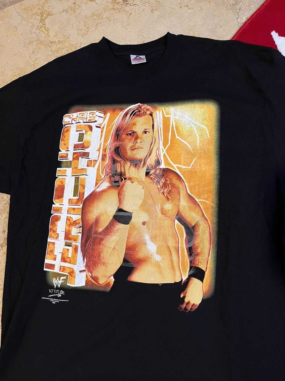 Vintage × Wwe × Wwf 2000 WWF Raw Is Jericho “Glow… - image 1