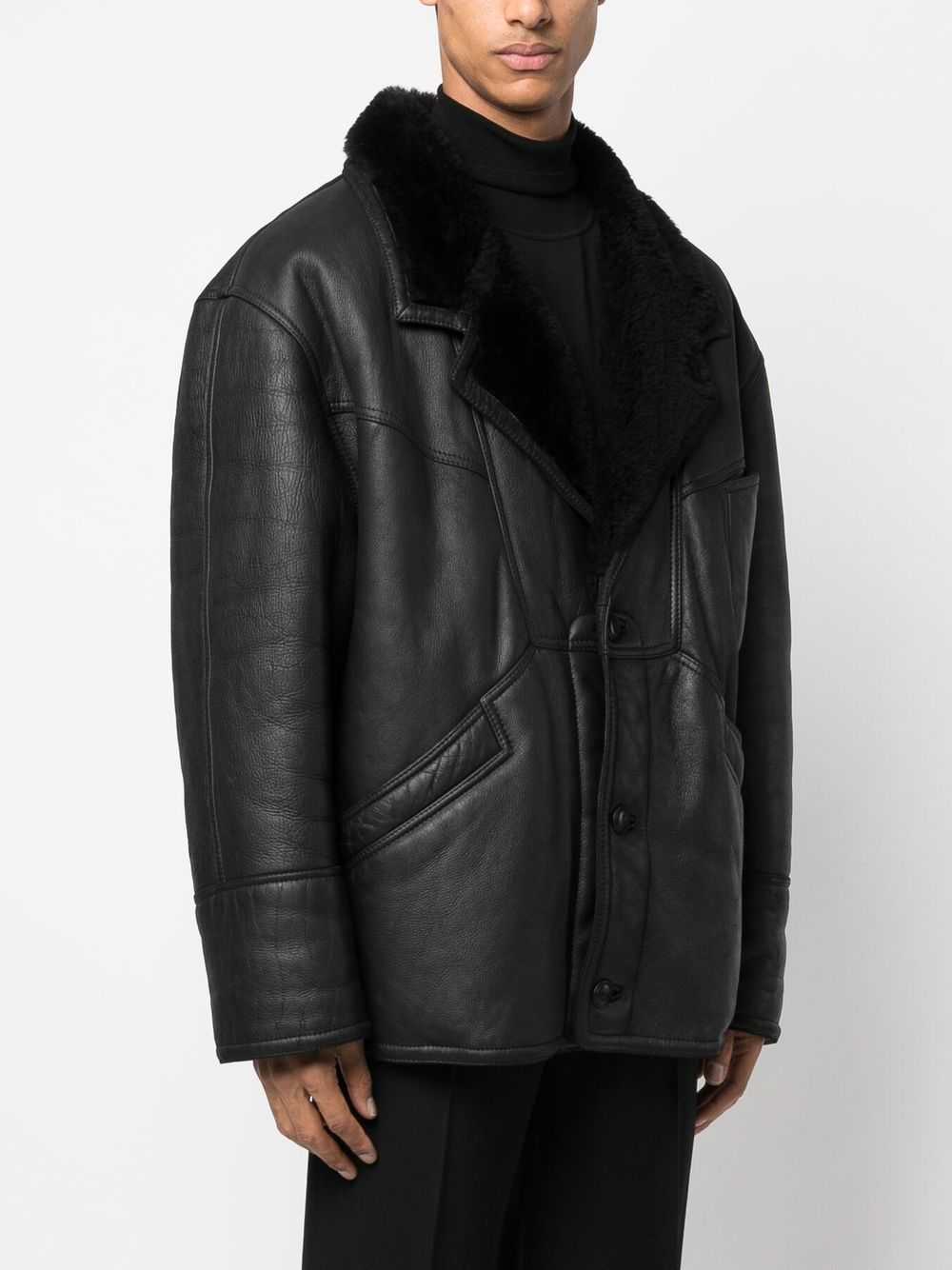 A.N.G.E.L.O. Vintage Cult 1980s shearling-lined l… - image 3