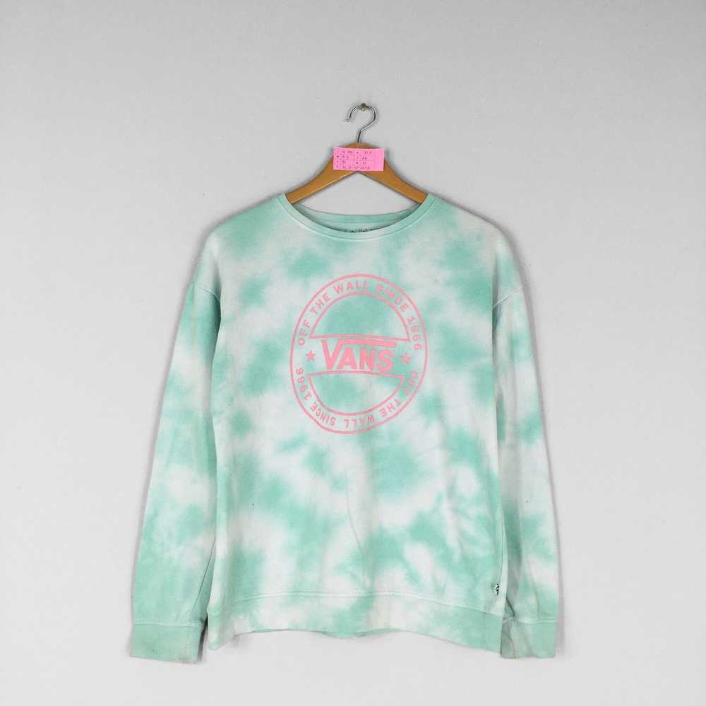 Vans × Vintage Vintage VANS Off THE WALL Tie Dye … - image 1