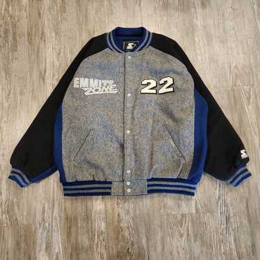 Vintage NFL STARTER JACKET Dallas Cowboys Deion Sanders #21 Pullover Size:  Large