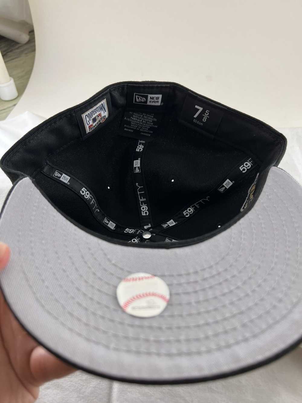 Off White New York Yankees Lavender Visor Gray Bottom 1999 World Serie –  Exclusive Fitted Inc.