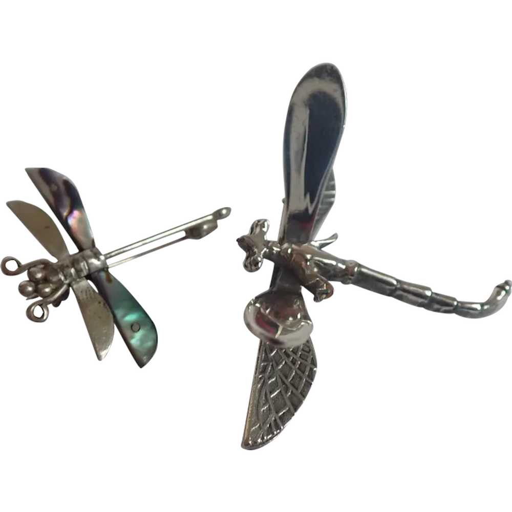*Vintage Mexico Sterling Dragonfly Scatter Pins - image 1