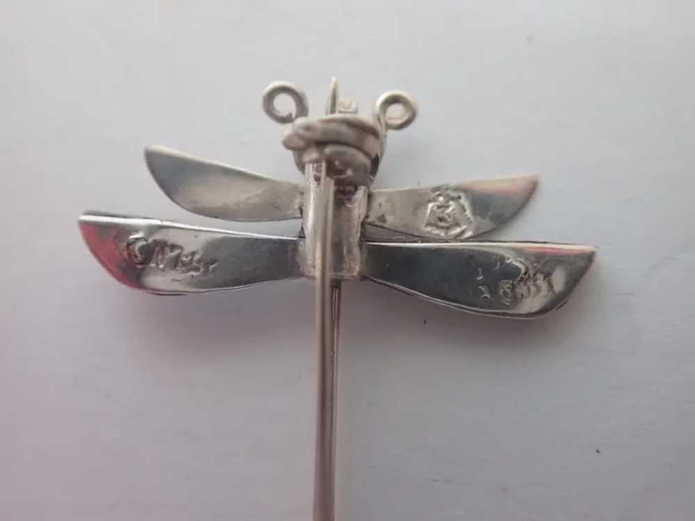 *Vintage Mexico Sterling Dragonfly Scatter Pins - image 6