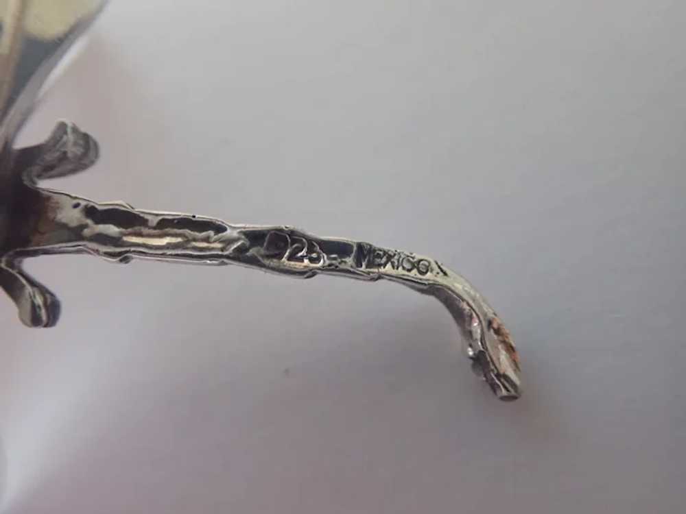 *Vintage Mexico Sterling Dragonfly Scatter Pins - image 7