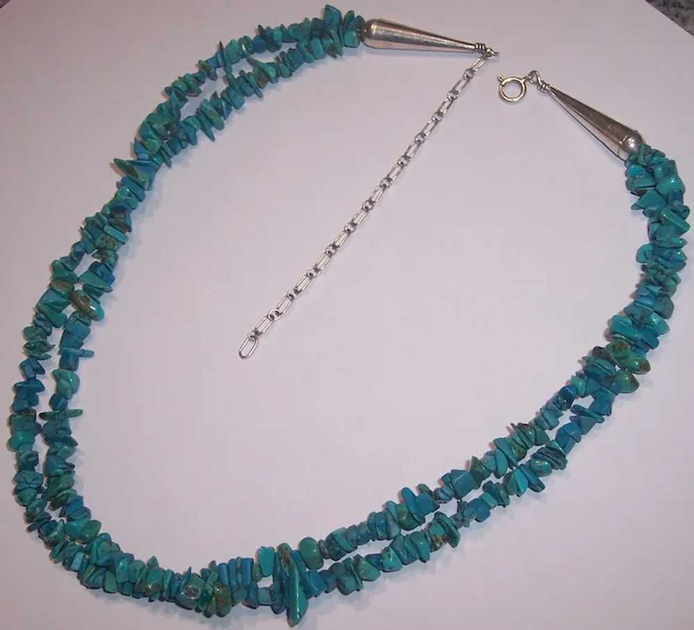 Carolyn Pollack Relios Turquoise Nugget 2-Strand … - image 5