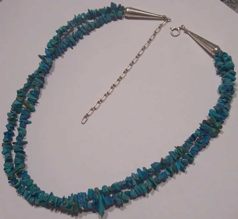 Carolyn Pollack Relios Turquoise Nugget 2-Strand … - image 6