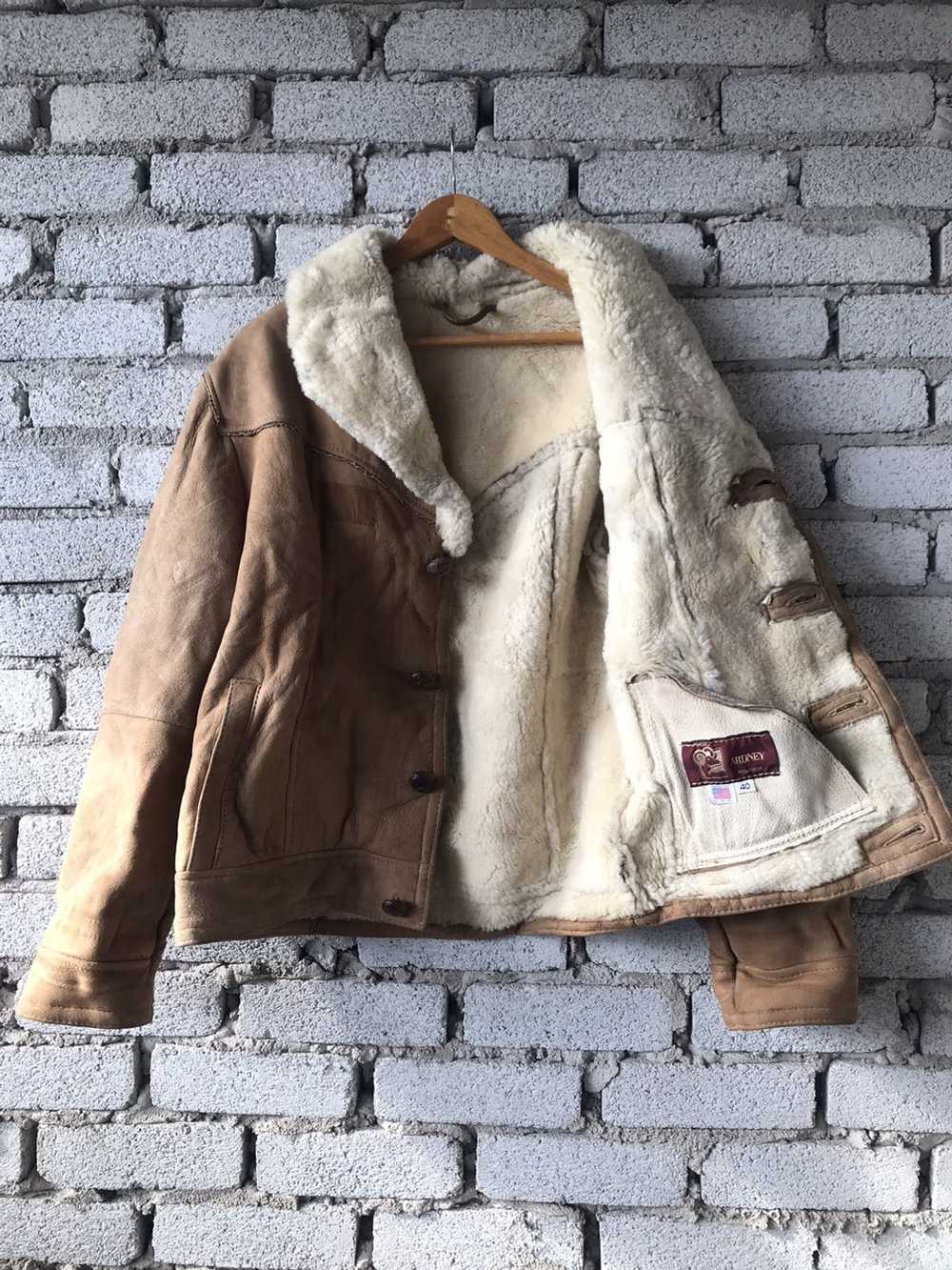 Leather Jacket × Made In Usa × Vintage Ardney Mil… - image 4