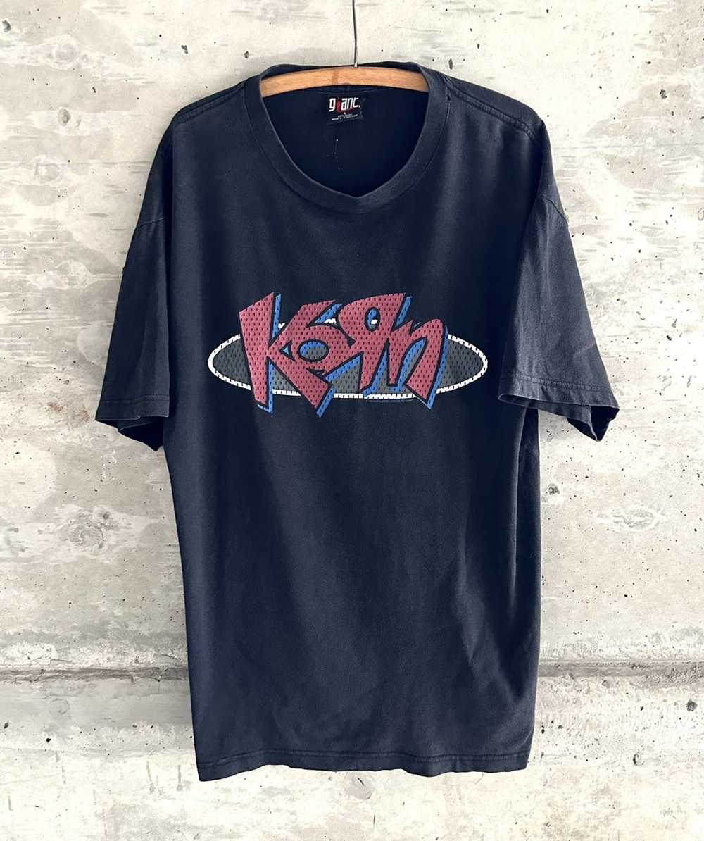 Band Tees × Giant × Vintage Vintage Korn Band Tee… - image 1