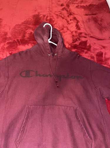 Champion Burgundy Champion Hoodie