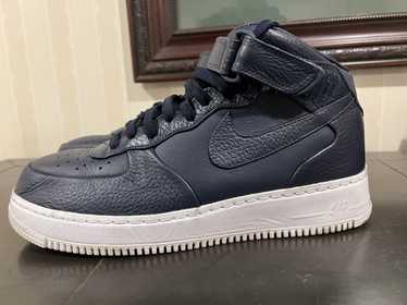 Nike NikeLab Air Force 1 Mid Obsidian Navy Blue - image 1