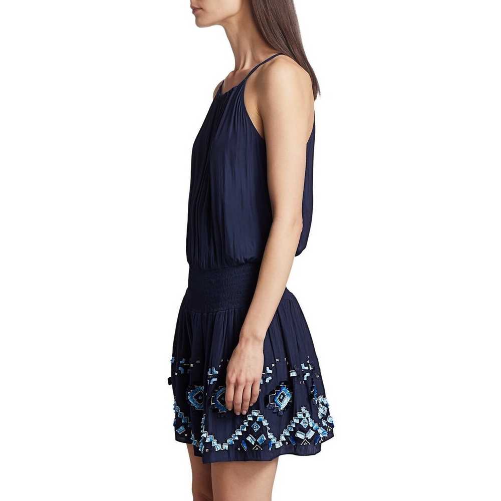 Ramy Brook Ramy Brook Spring Navy Blouson Emily E… - image 2