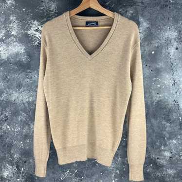 Vintage Vintage 80’s V-neck knit sweater - image 1
